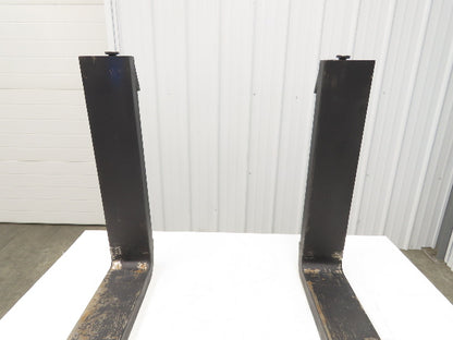 5x34" Class 3 Steel Forklift Fork Tines 20" Carriage 1-Pair 5000LBS