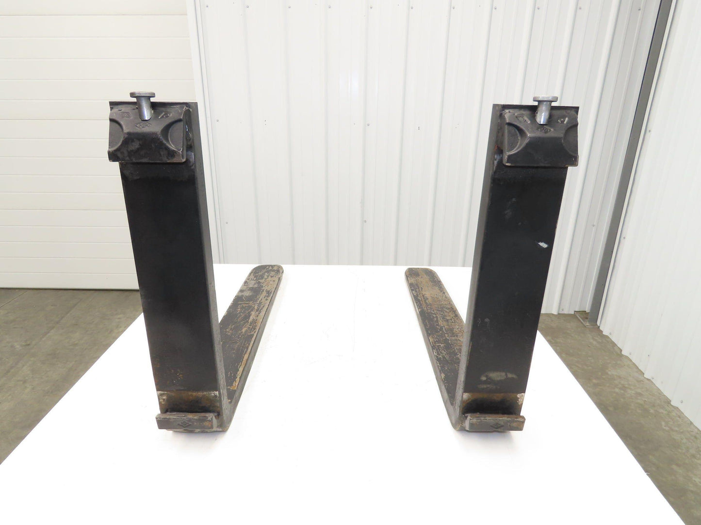 5x34" Class 3 Steel Forklift Fork Tines 20" Carriage 1-Pair 5000LBS