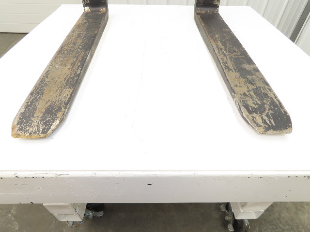 5x34" Class 3 Steel Forklift Fork Tines 20" Carriage 1-Pair 5000LBS