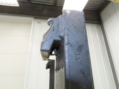 5x34" Class 3 Steel Forklift Fork Tines 20" Carriage 1-Pair 5000LBS