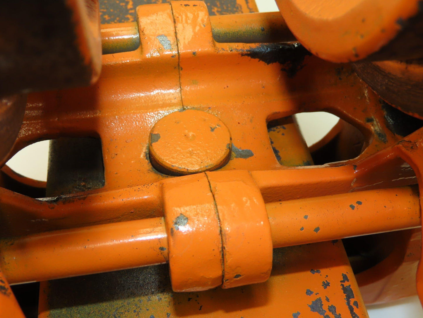 Cleveland Tramrail Bridge Crane 52" Stop Bar ES Idler Heads WA 5"Wheels Set of 2