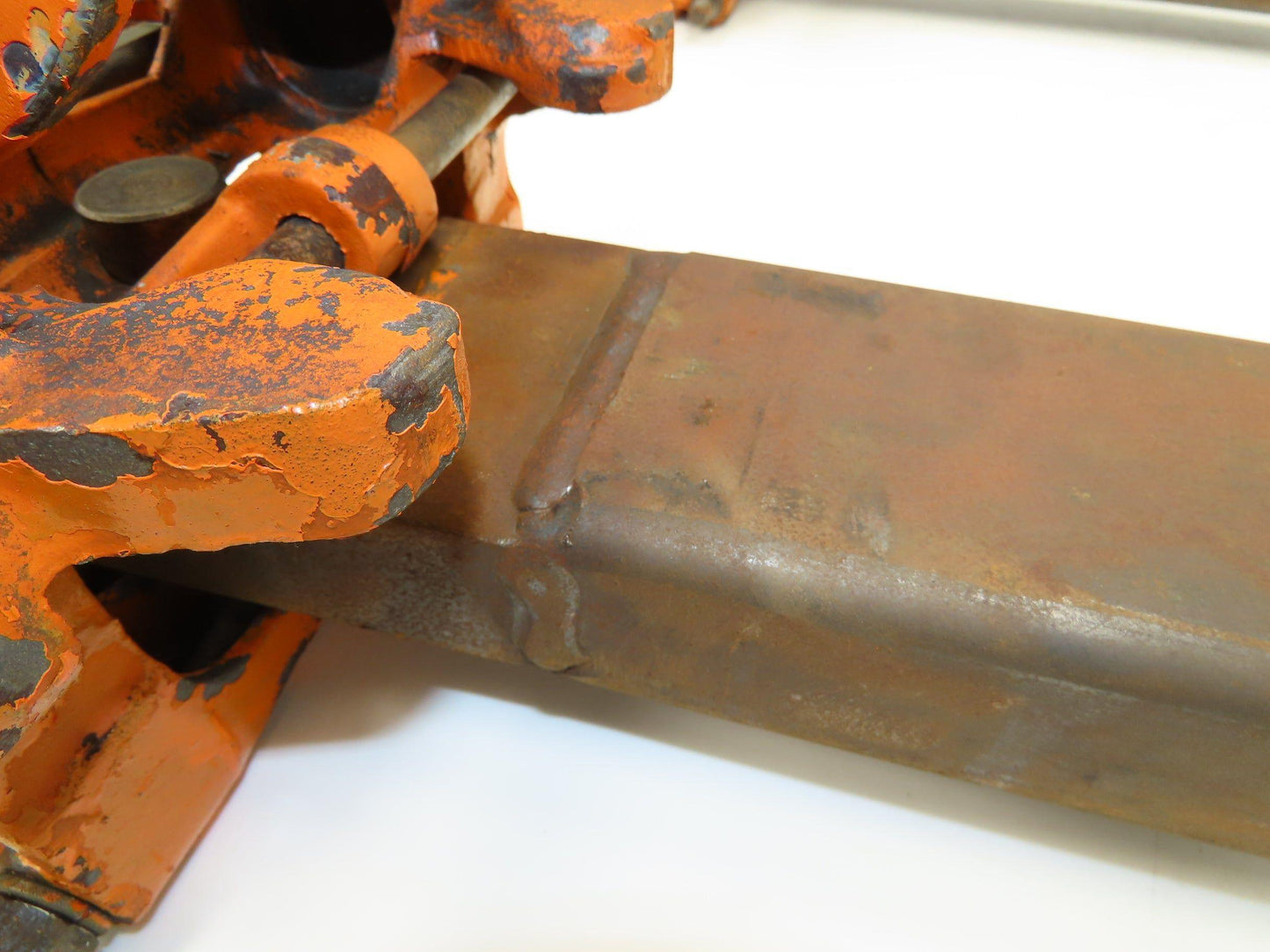 Cleveland Tramrail Bridge Crane 46" Stop Bar ES Idler Heads WA 5"Wheels Set of 2