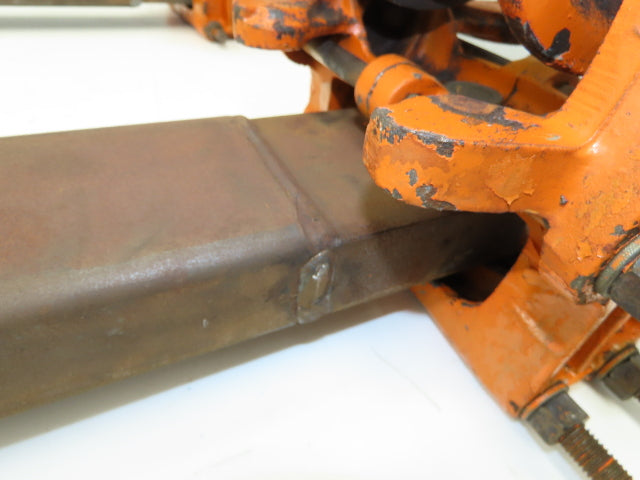 Cleveland Tramrail Bridge Crane 46" Stop Bar ES Idler Heads WA 5"Wheels Set of 2