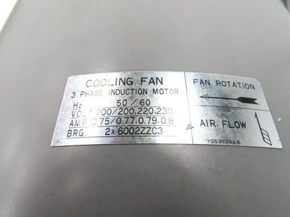 Fuji MVK8185A Electric Motor 22kw 1500/3000RPM 188/192V 180M Frame