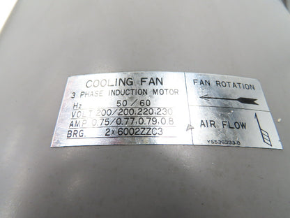 Fuji MVK8185A Electric Motor 22kw 1500/3000RPM 188/192V 180M Frame