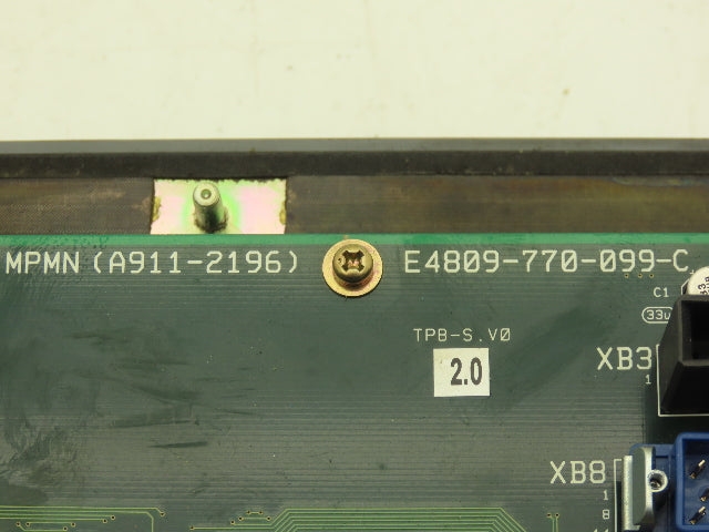 Okuma MPN7000M-S Operator Control Panel E0105-566-103-3