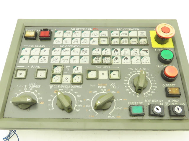 Okuma MPN7000M-S Operator Control Panel E0105-566-103-3