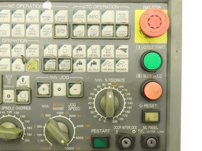 Okuma MPN7000M-S Operator Control Panel E0105-566-103-3 *READ