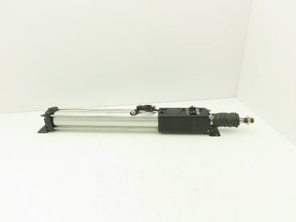 SMC CE2L50-350K Pneumatic Air Cylinder 50mm Bore 350mm Stroke 145psi Locking Rod