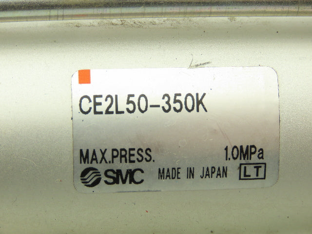 SMC CE2L50-350K Pneumatic Air Cylinder 50mm Bore 350mm Stroke 145psi Locking Rod
