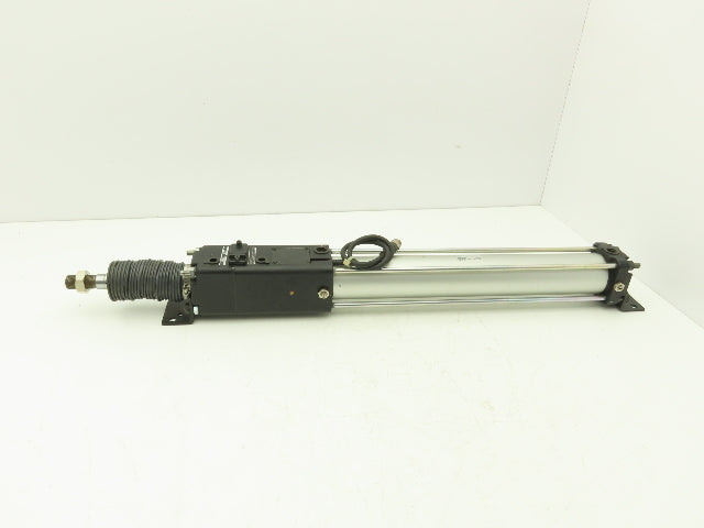 SMC CE2L50-350K Pneumatic Air Cylinder 50mm Bore 350mm Stroke 145psi Locking Rod
