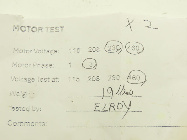 Lenze GST04-1MVCR-063-32 Inline Gearmotor 7.18 Reducer .25kw 234rpm 230/460V