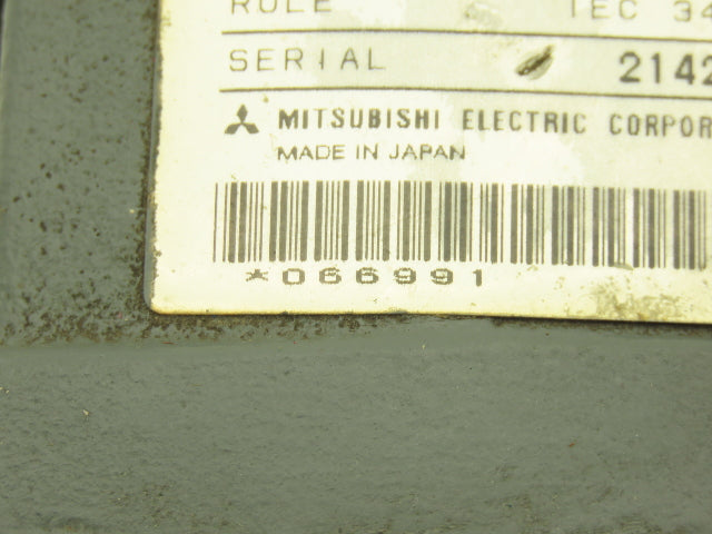 Mitsubishi GM-HM-RL Gearmotor 80:1 Reducer 0.1kw 22.5rpm 220V LH Output