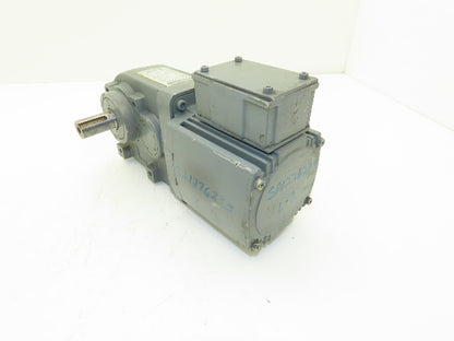 Mitsubishi GM-HM-RL Gearmotor 80:1 Reducer 0.1kw 22.5rpm 220V LH Output