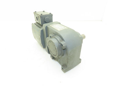 Mitsubishi GM-HM-RL Gearmotor 80:1 Reducer 0.1kw 22.5rpm 220V LH Output