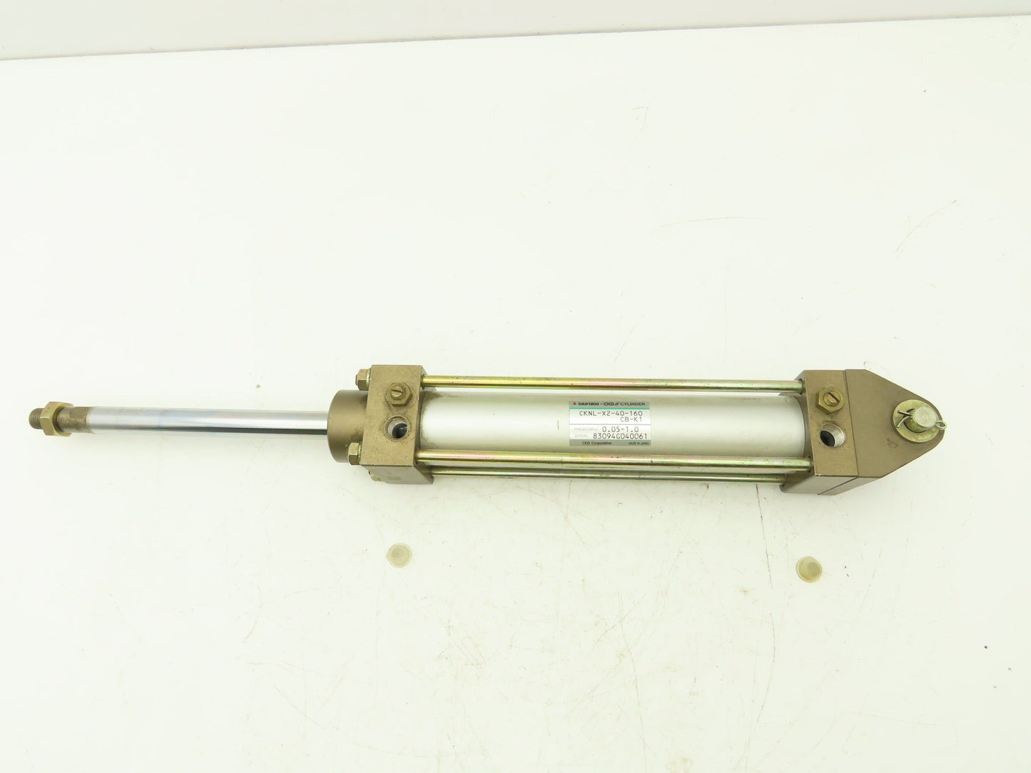CKD CKNL-X2-40-160 Pneumatic Air Cylinder 40mm Bore 160mm Stroke 145psi