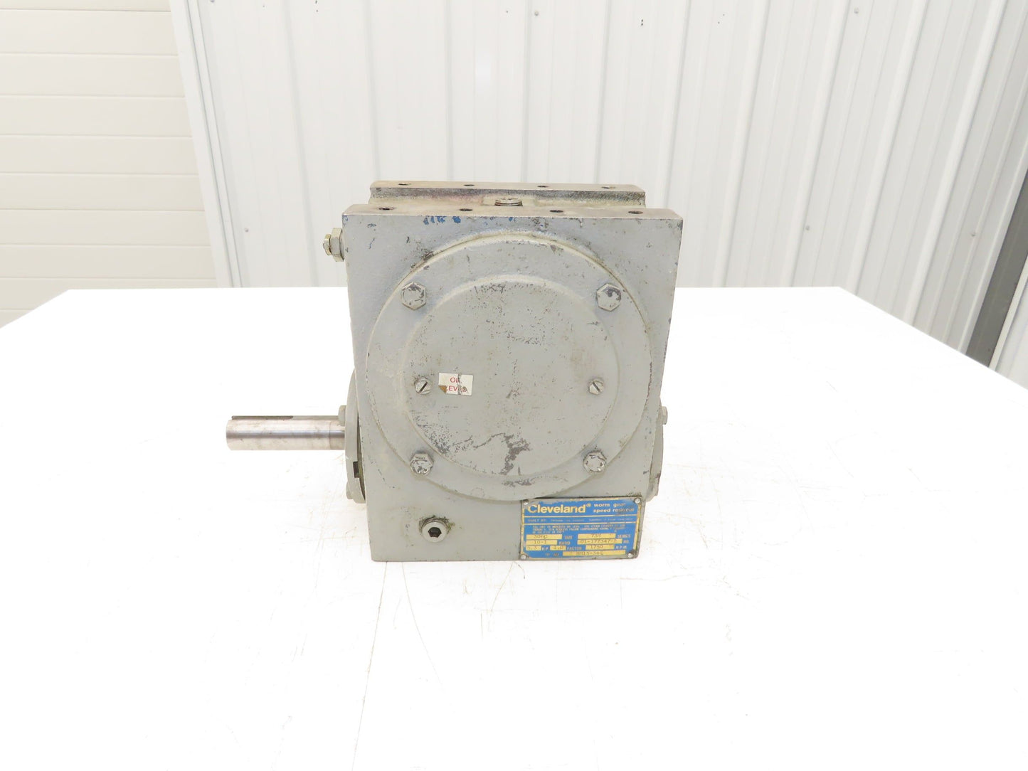Cleveland 30EC 73M Gearbox 10:1 Reducer 5Hp 175rpm LH Slotted Adapter Output