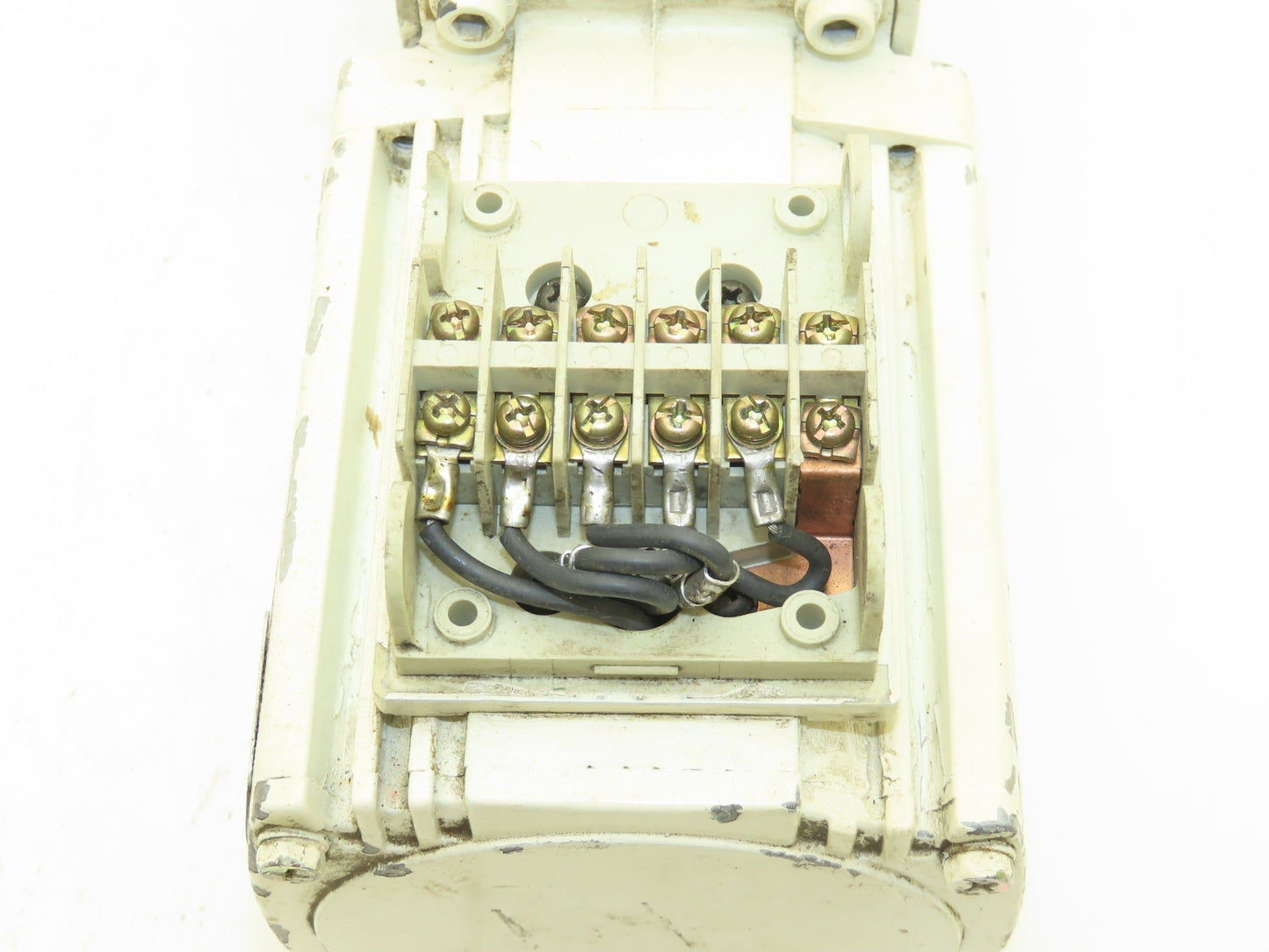 Mitsubishi GM-HM-RL Gearmotor 80:1 Reducer 0.1kw 22.5rpm 220V LH Output