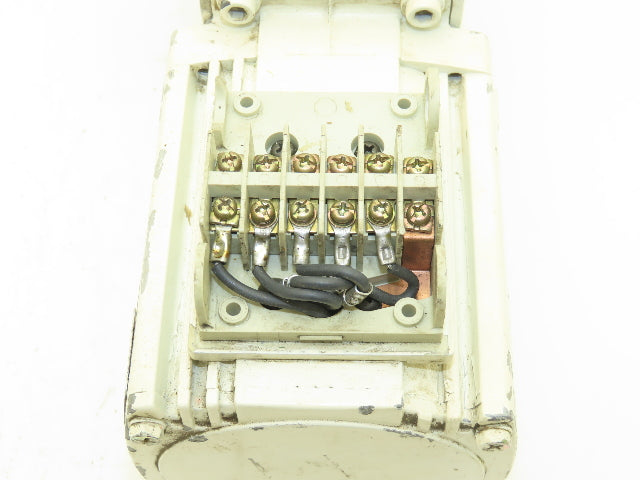 Mitsubishi GM-HM-RL Gearmotor 80:1 Reducer 0.1kw 22.5rpm 220V LH Output