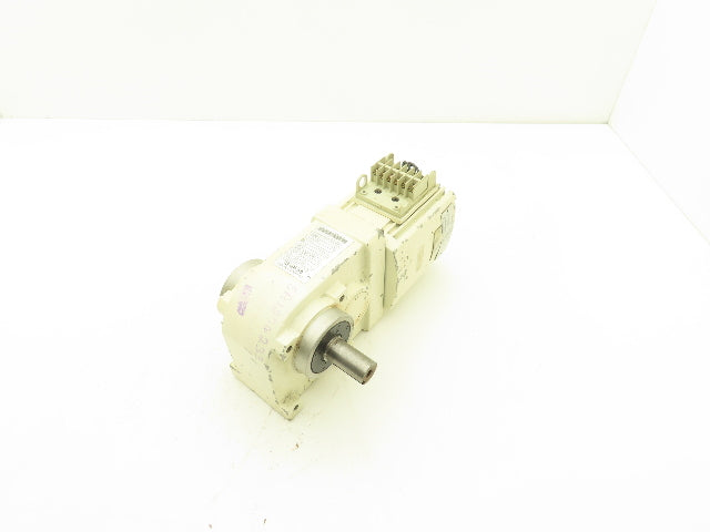 Mitsubishi GM-HM-RL Gearmotor 80:1 Reducer 0.1kw 22.5rpm 220V LH Output