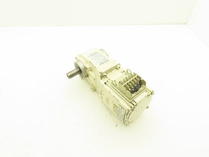 Mitsubishi GM-HM-RL Gearmotor 80:1 Reducer 0.1kw 22.5rpm 220V LH Output