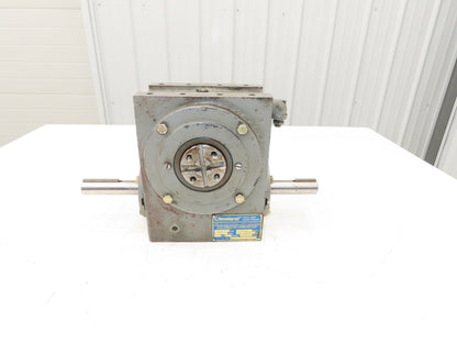 Cleveland 30EX 74M Gearbox 10:1 Reducer 175rpm Dual Input Slotted Adapter Output