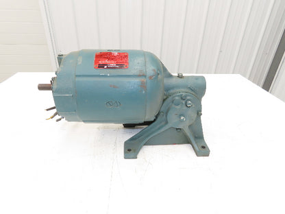 Reliance DC Gearmotor 1/2Hp 95V 83rpm 24:1 Reducer LH Output 56 Fr 30/Min Duty