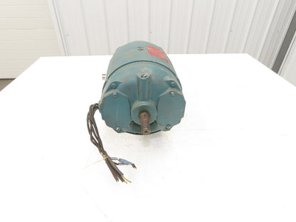 Reliance DC Gearmotor 1/2Hp 95V 83rpm 24:1 Reducer LH Output 56 Fr 30/Min Duty