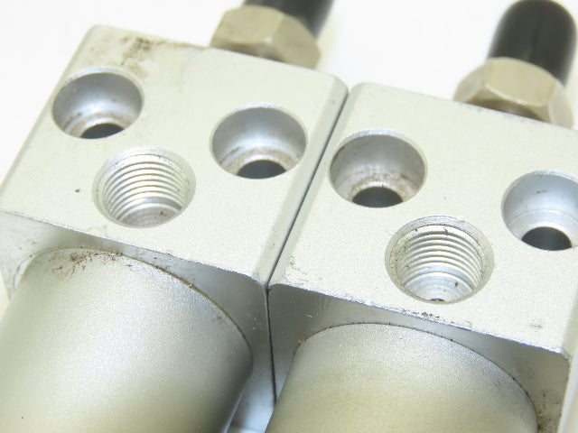 SMC CDG1RN20-100 Pneumatic Air Cylinder 20mm Bore 100mm Stroke 145psi Lot of 2