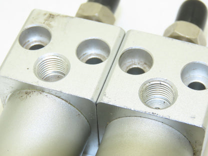 SMC CDG1RN20-100 Pneumatic Air Cylinder 20mm Bore 100mm Stroke 145psi Lot of 2