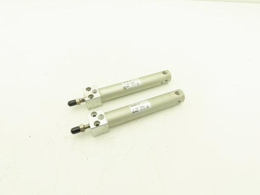 SMC CDG1RN20-100 Pneumatic Air Cylinder 20mm Bore 100mm Stroke 145psi Lot of 2