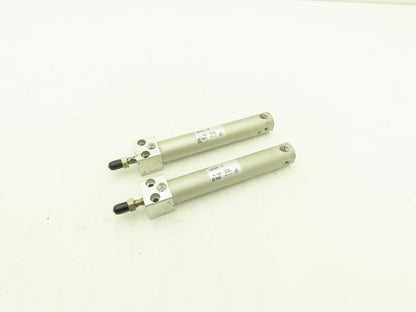 SMC CDG1RN20-100 Pneumatic Air Cylinder 20mm Bore 100mm Stroke 145psi Lot of 2