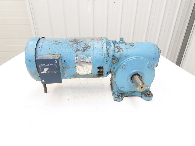 Baldor VM3157 Gearmotor 15:1 Morse Reducer 2Hp 115rpm Dual Output 230/460V 3PH