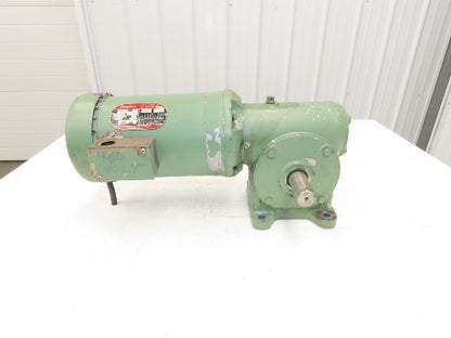 Dayton 3N266 Gearmotor 20:1 Morse Reducer 2Hp 86rpm Dual Output 230/460V 3PH 56C
