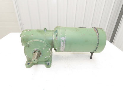Dayton 3N266 Gearmotor 20:1 Morse Reducer 2Hp 86rpm Dual Output 230/460V 3PH 56C