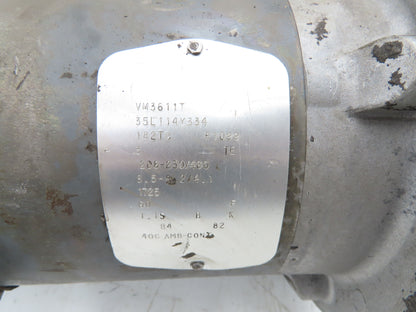 Baldor VM3611T Gearmotor 15:1 Tigear Reducer 3Hp 115rpm Dual Output 230/460V 3PH