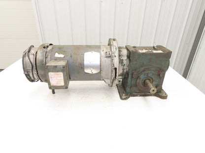 Baldor VM3611T Gearmotor 15:1 Tigear Reducer 3Hp 115rpm Dual Output 230/460V 3PH