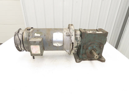 Baldor VM3611T Gearmotor 15:1 Tigear Reducer 3Hp 115rpm Dual Output 230/460V 3PH