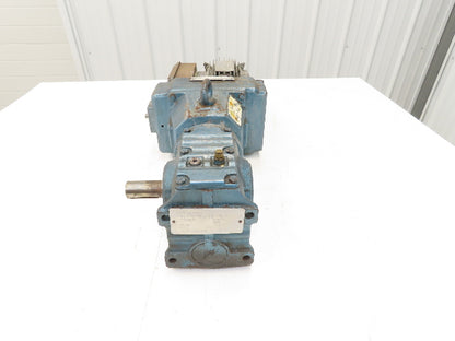 Sew Eurodrive S47D16DT80N4 Variable Gearmotor 17.62 Ratio 1Hp 24-96rpm 230/460V