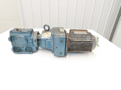 Sew Eurodrive S47D16DT80N4 Variable Gearmotor 17.62 Ratio 1Hp 24-96rpm 230/460V