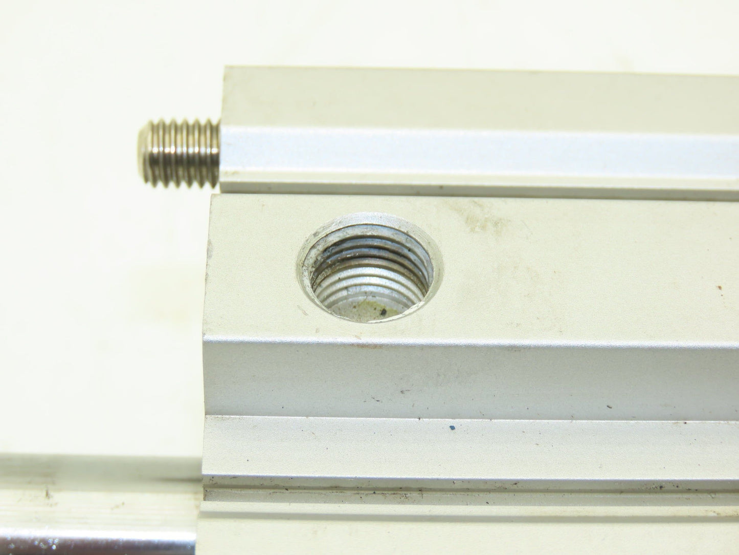 SMC CDQ2B63C-J3699XC11 Two Stage Pneumatic Cylinder 63mm Bore 30mm Stroke 145psi