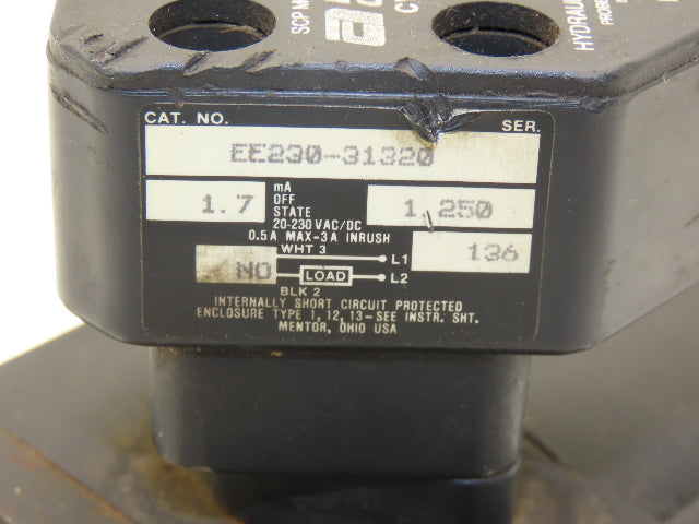 Parker Pneumatic Air Cylinder 2.5" Bore 8" Stroke 250psi Head Proximity Sensing