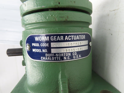 Duff-Norton M9005-18R Worm Gear Actuator 18" Stroke Screw Jack