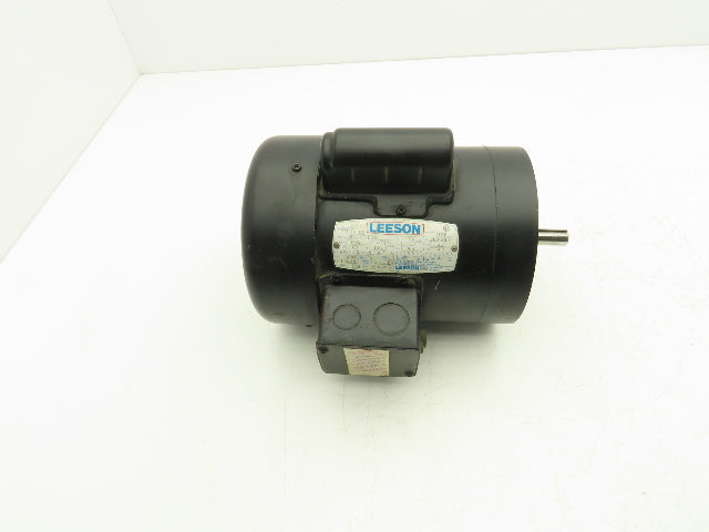 Leeson M6C17FC1B Single Phase AC Motor .5Hp 1725 RPM 115/230V 1PH D56C 110039-00