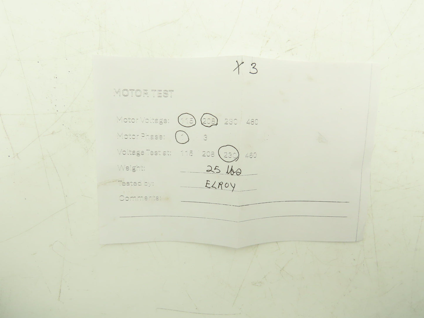 Leeson M6C17FC1B Single Phase AC Motor .5Hp 1725 RPM 115/230V 1PH D56C 110039-00