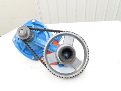 Hypro 9401C-B2 Belt Drive Centrifugal Pump 1.25"x 1"npt 75gpm 21-Spline Shaft