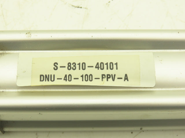 Festo DNU-40-100-PPV-A Pneumatic Air Cylinder 40mm Bore 100mm Stroke 180psi