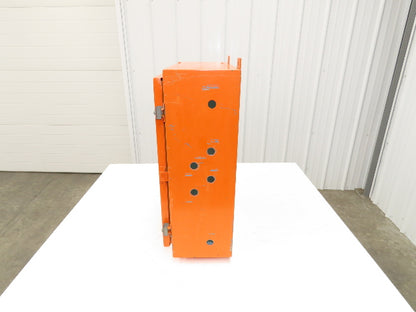 Hoffman A242008LP Electrical Enclosure Nema Type 12 24x20x8" Hinge Wall Mount