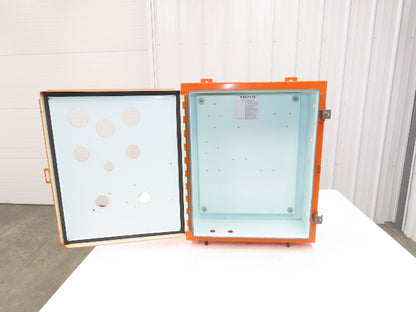 Hoffman A242008LP Electrical Enclosure Nema Type 12 24x20x8" Hinge Wall Mount