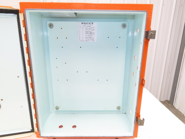 Hoffman A242008LP Electrical Enclosure Nema Type 12 24x20x8" Hinge Wall Mount